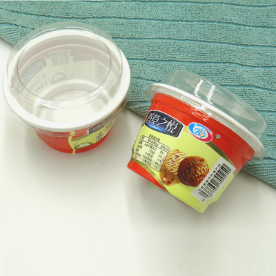 emballage écologique en plastique du conteneur IML de tasse de yaourt de 160ml pp
