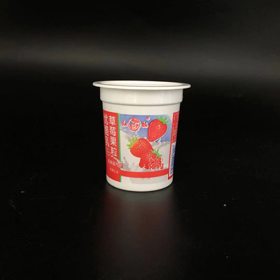 conteneur en plastique de yaourt de la vente 125ml chaude