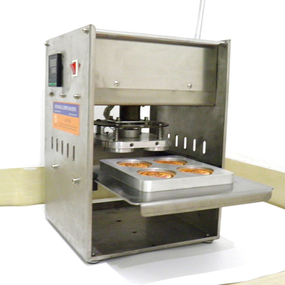 Machine Tray Lidding Machine Anti Corrosion fait sur commande de cachetage de couvercle d'aluminium de la tasse SS201 de yaourt