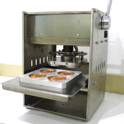Machine en plastique manuelle Oripack Tray Sealers de cachetage de couvercle de tasse de Boba 4 trous