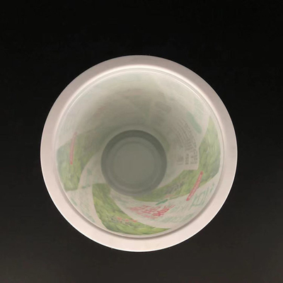 tasses de yaourt de prix usine 330g empaquetant les tasses en plastique
