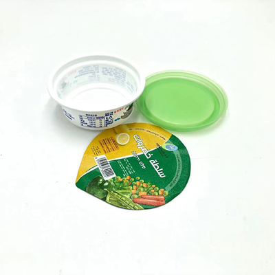 tasse en plastique de 250ml pp avec le couvercle en plastique