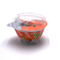 Tasse en plastique adaptée aux besoins du client par 4oz en plastique de boisson au lait de yaourt de tasses de catégorie comestible avec le couvercle de papier d'aluminium