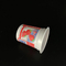 tasses 67-125ml en plastique avec tasses en plastique de tasses de yogourt glacé de logo de mini