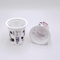 conteneurs excentrés blancs de pudding de dessert de tasse en plastique de yaourt de 11.8oz 12oz