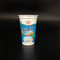 conteneur jetable de yaourt de tasses de yaourt de 180ml 6oz avec des couvercles de papier d'aluminium