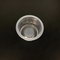 Gelée en plastique ronde transparente de casse-croûte de la tasse 100ml de récipient en plastique de forme unique de pp