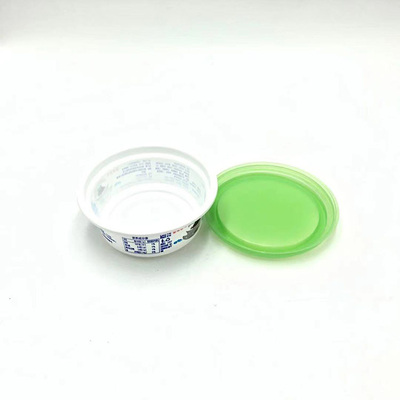 tasse en plastique de 250ml pp avec le couvercle en plastique