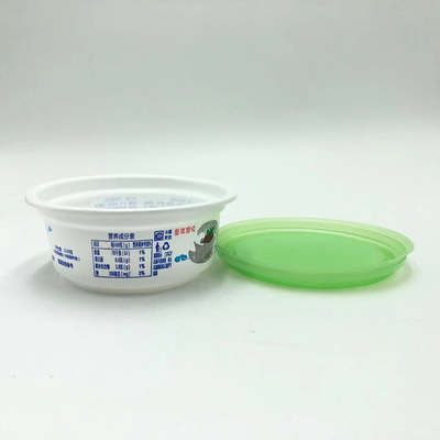 tasse en plastique de 250ml pp avec le couvercle en plastique