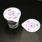 acide recyclable de couvercles de yaourt d'aluminium de 38mic 7.4cm anti pour la tasse en plastique maintenir la fraîcheur