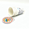 7 poids écologique jetable de la tasse de papier de yaourt d'once 70mm OD 7.5g