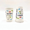 7 poids écologique jetable de la tasse de papier de yaourt d'once 70mm OD 7.5g